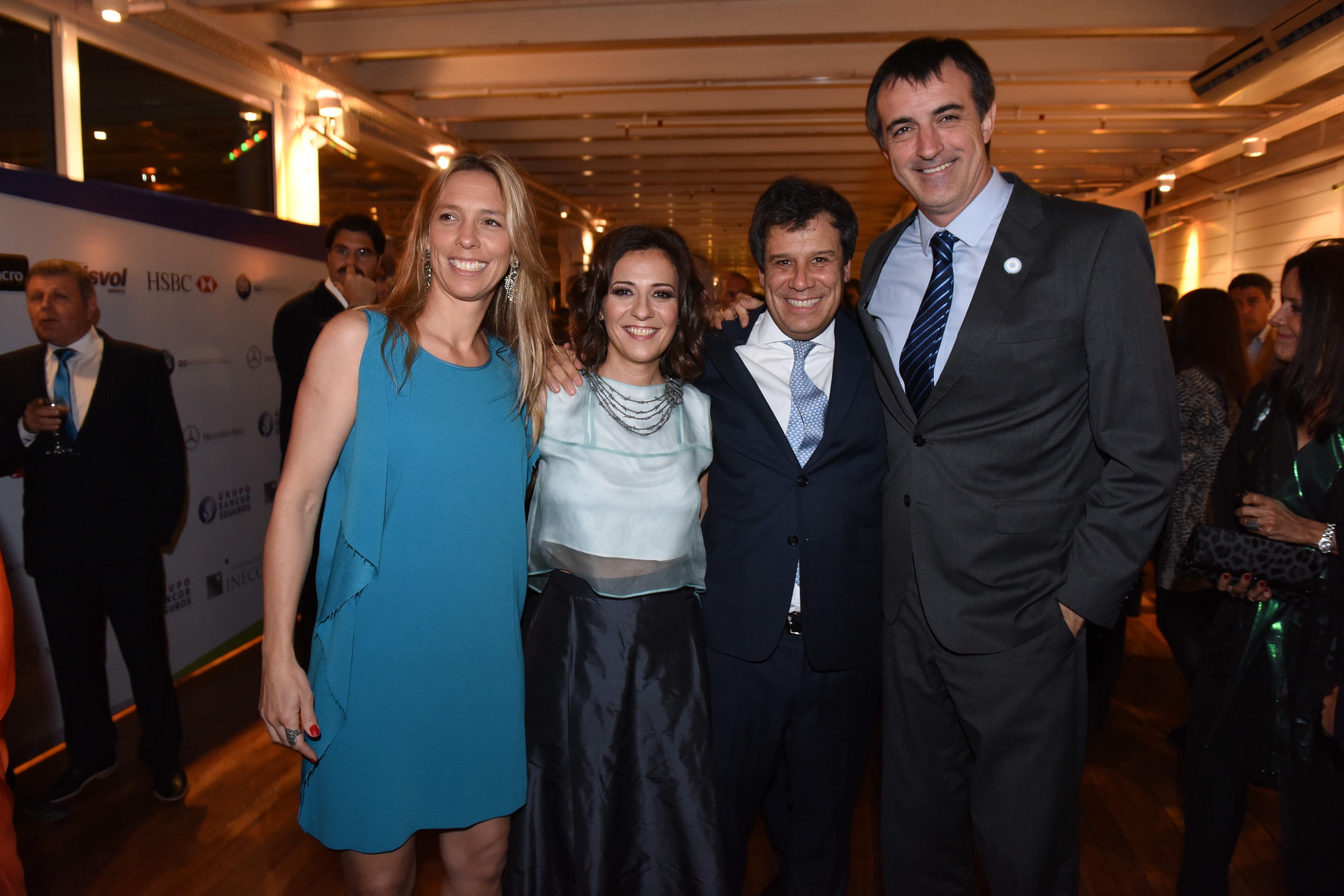 El ministro de Educación, Esteban Bullrich, también estuvo presente en la sexta cena anual de INECO