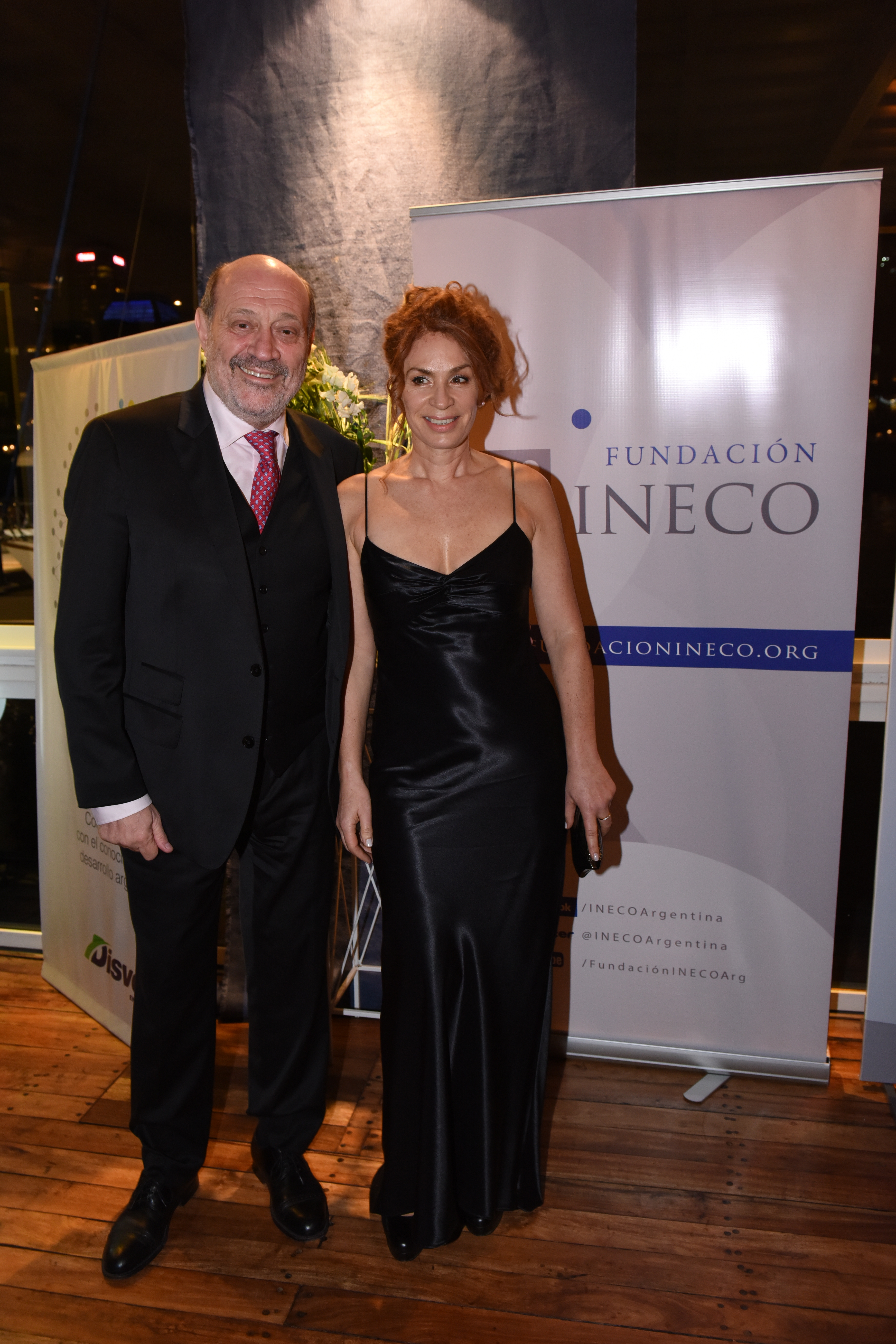 El periodista Alfredo Leuco y su pareja