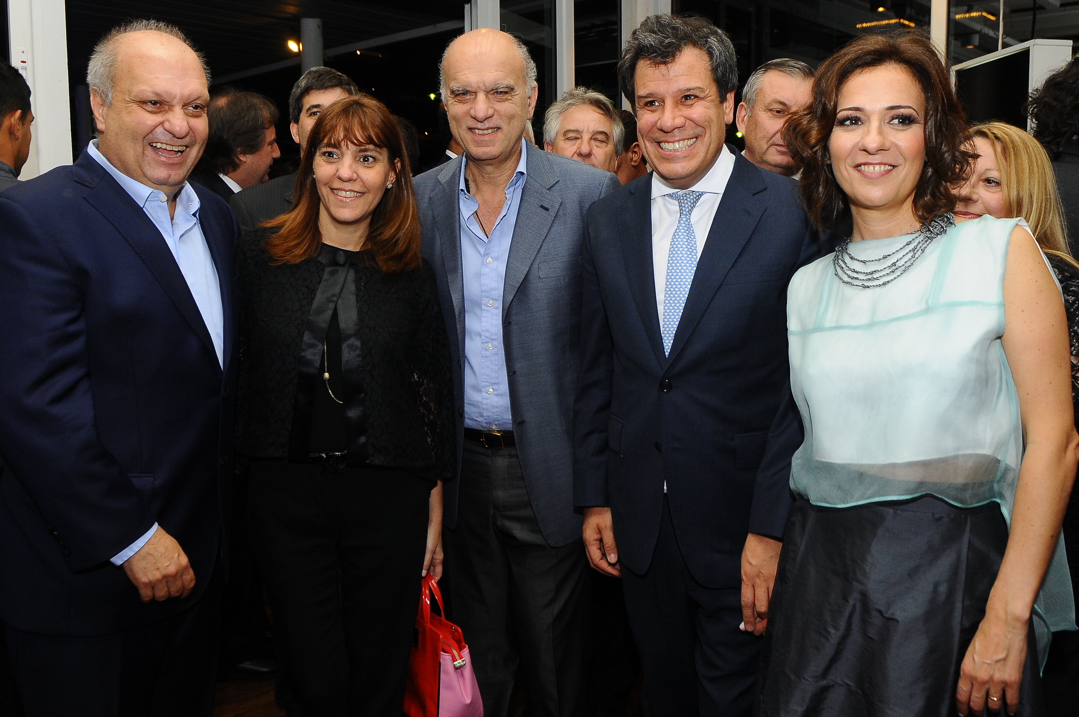 El intendente de Lanús, Nestor Grindetti, también estuvo presente