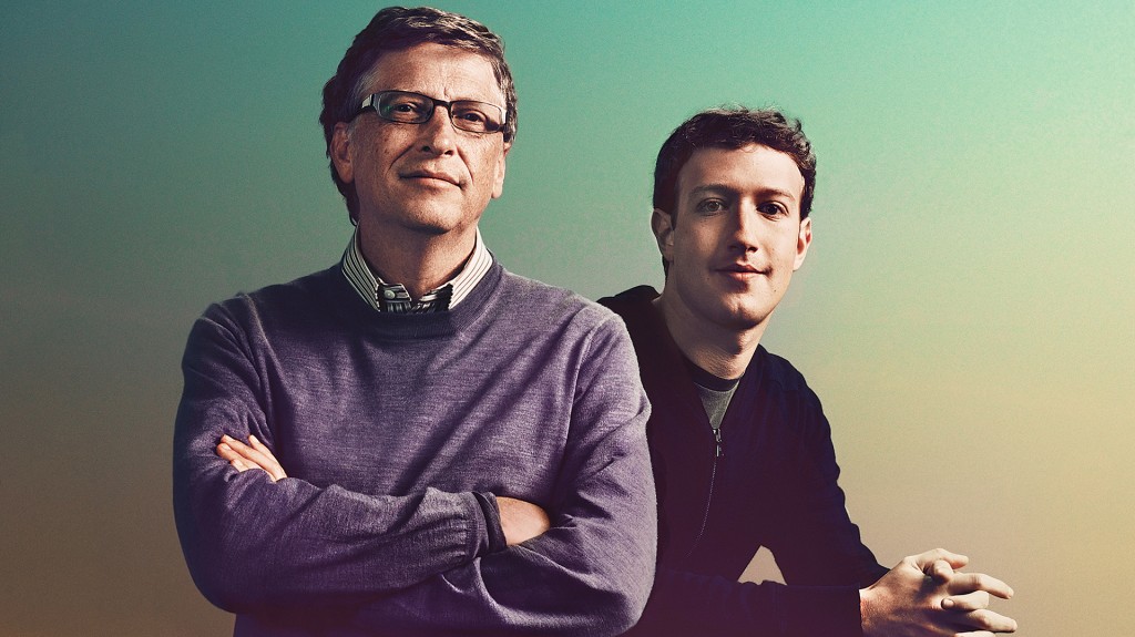 Bill Gates y Mark Zuckerbeg, primero y quinto del ránking, se alejan de Carlos Slim