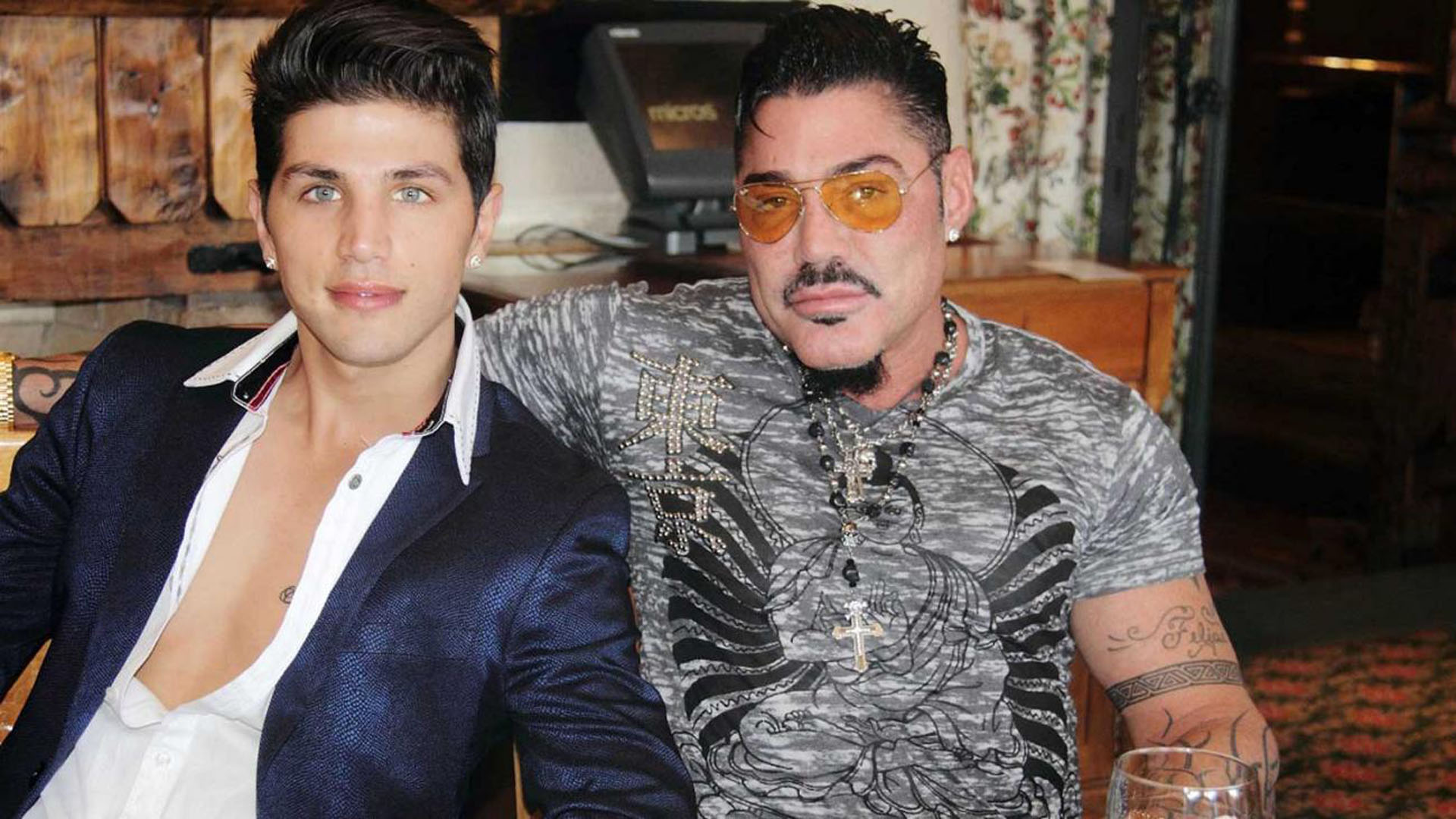 Ricardo Fort y Rodrigo Díaz, su último amor