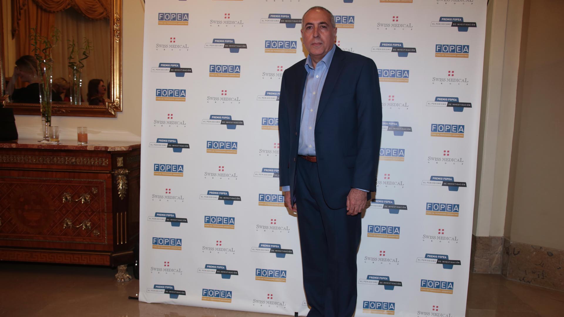 Gustavo Sierra, quien el año pasado obtuvo el premio mayor al Periodismo de Investigación de la Argentina