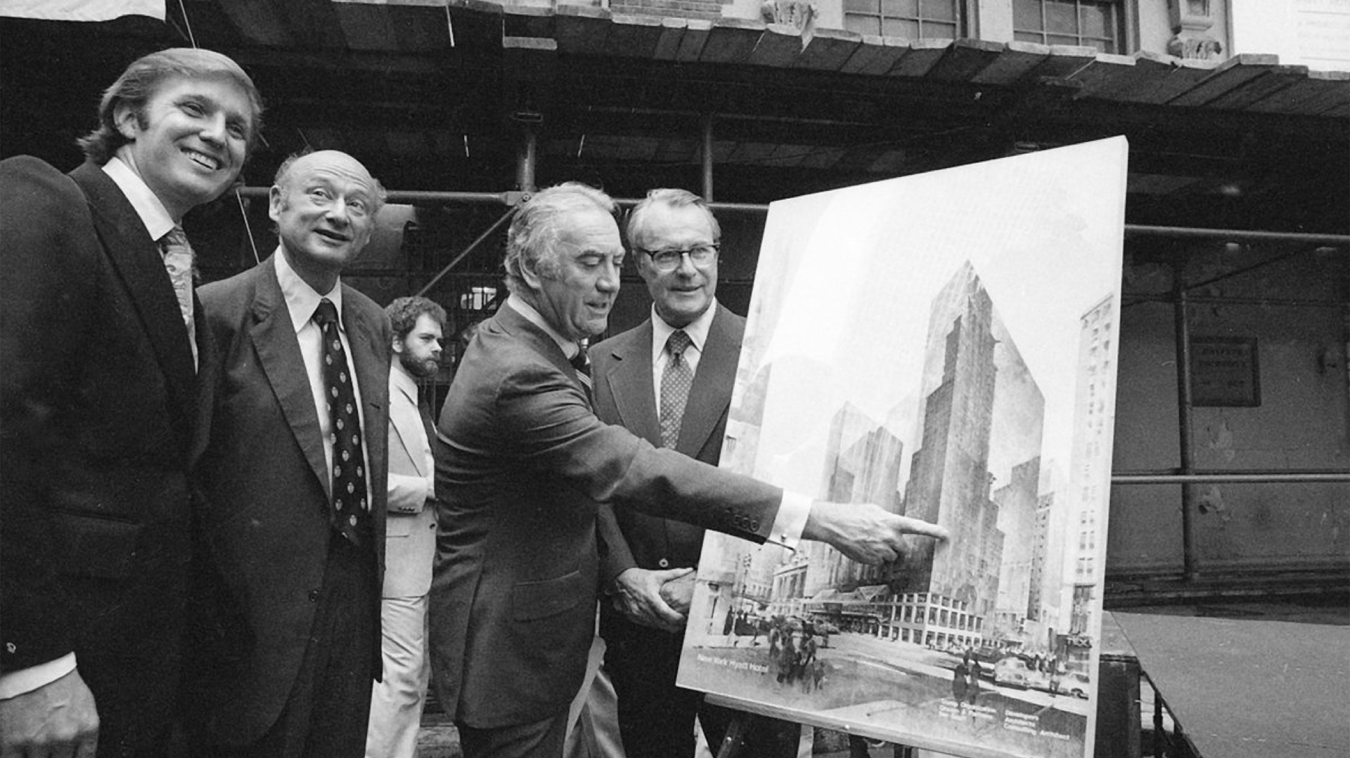 Presentación del proyecto del New York Hyatt Hotel (1978)