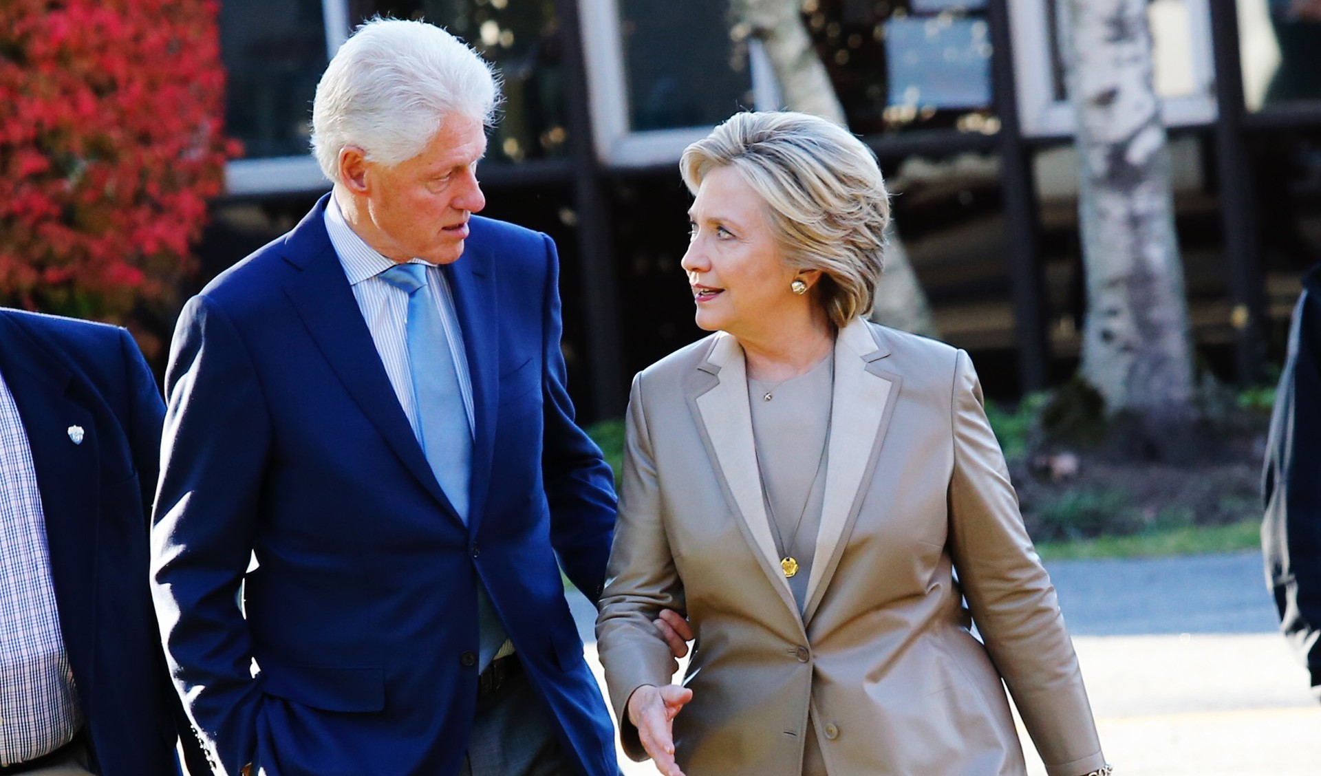 Bill y Hillary Clinton (AFP)