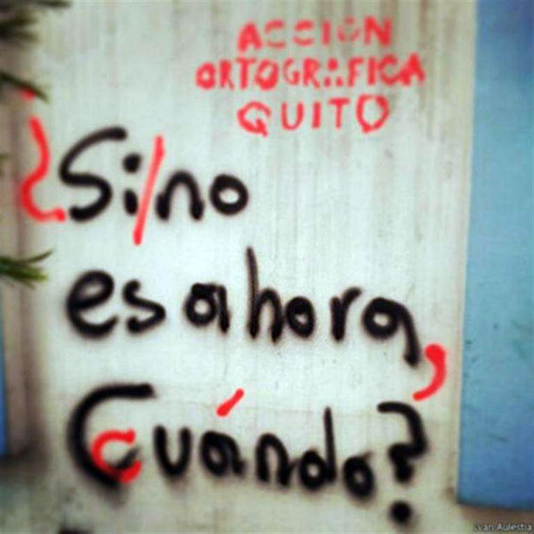 Luego de su éxito en Quito, en Madrid imitaron la iniciativa (BBC)