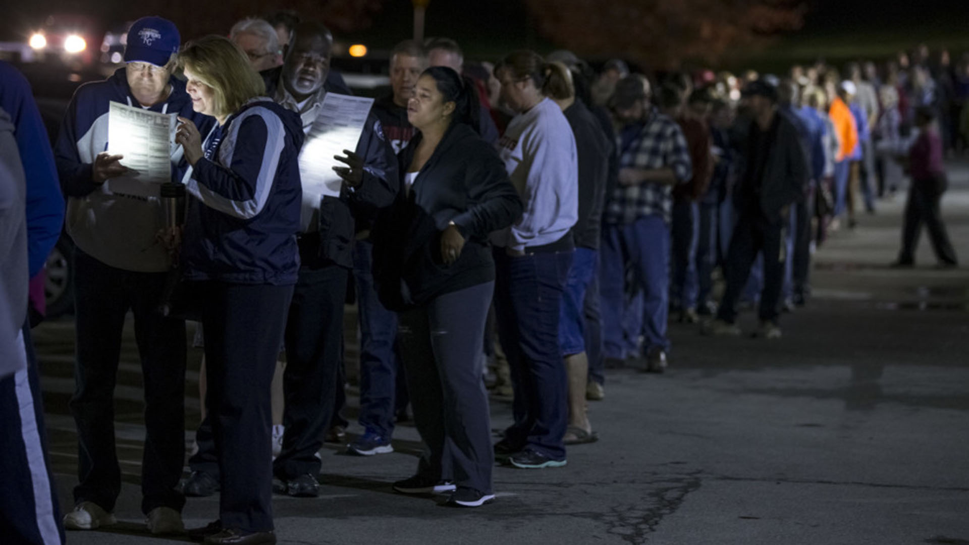 Elecciones EEUU noche