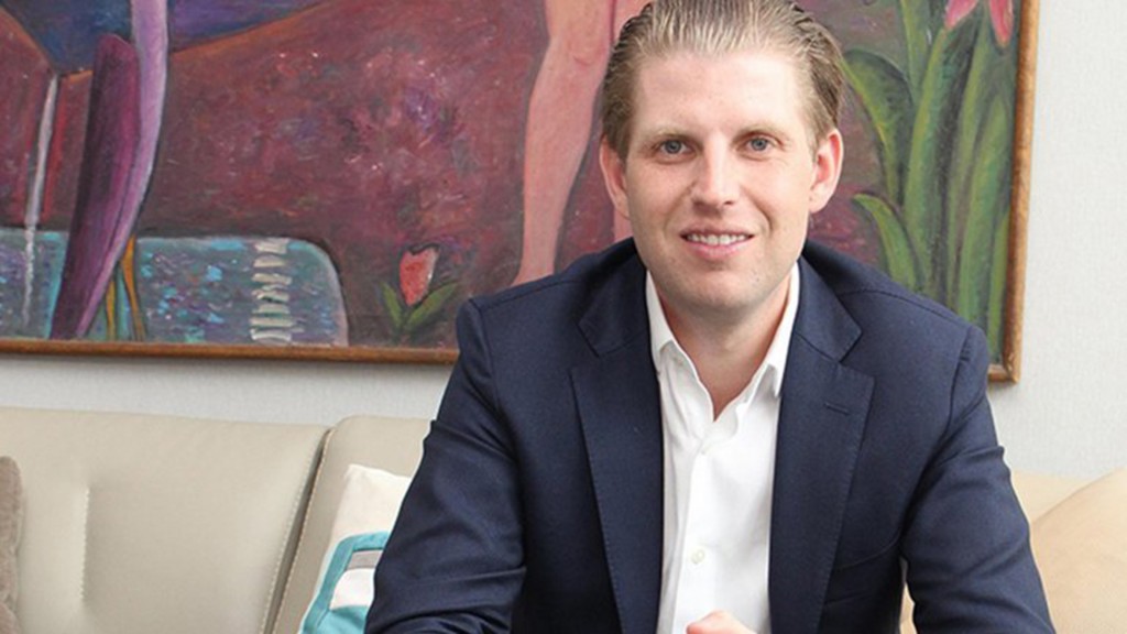Eric Trump es el tercer hijo del electo presidente de EEUU con Ivana Trump (Virtual Press)