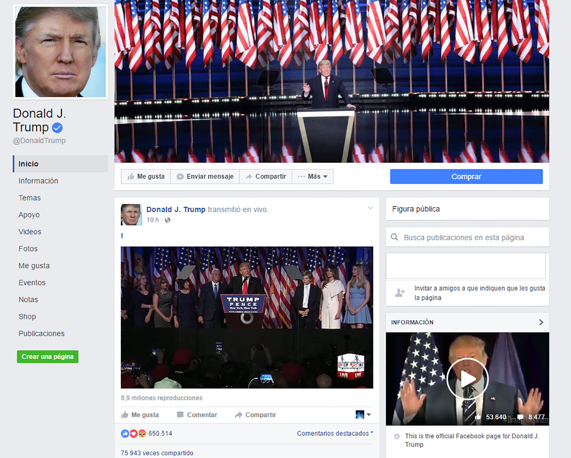 Como Barack Obama en el pasado, en esta campaña, Donald Trump fue líder en la comunicación por redes sociales