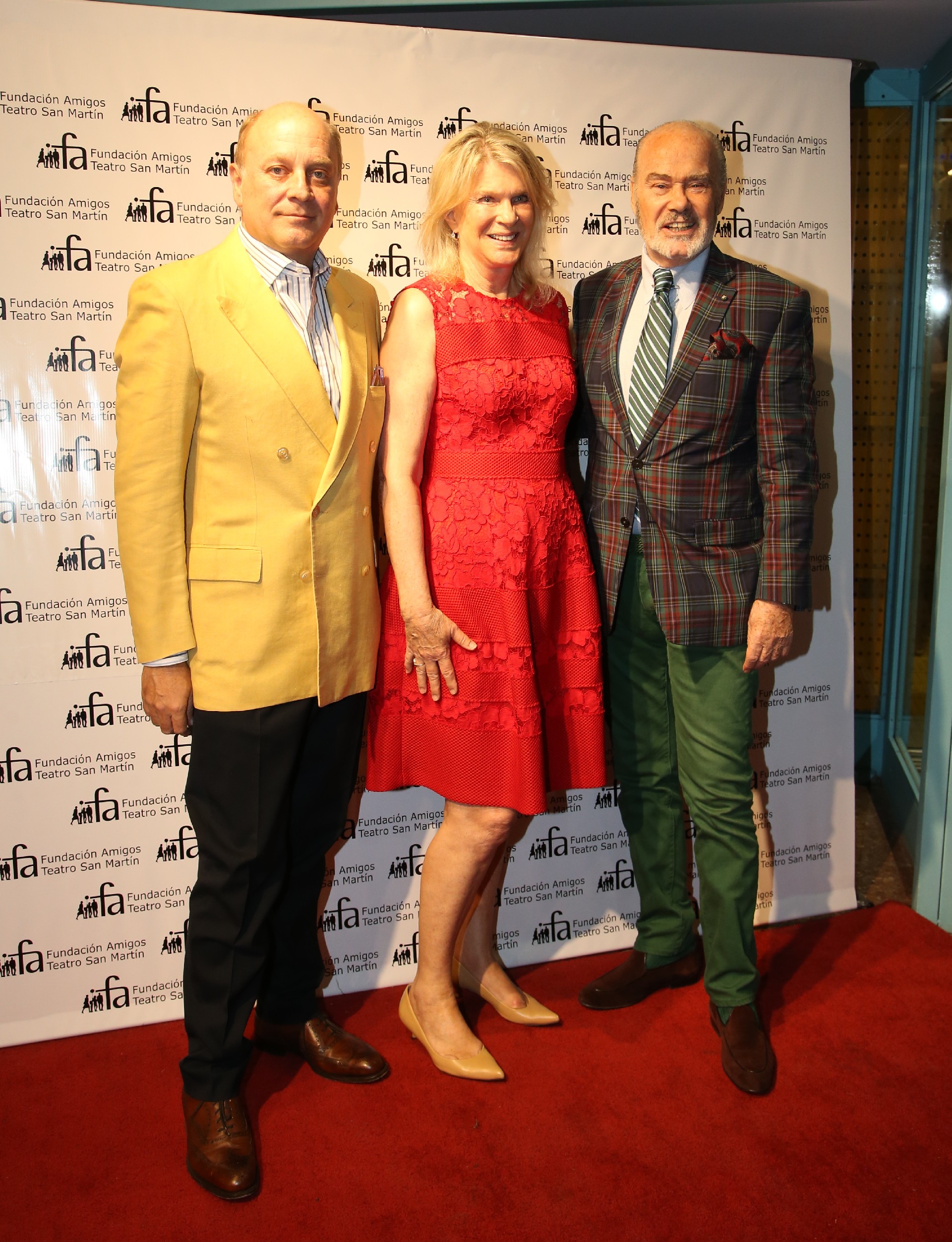 Martín Cabrales, Eva Thesleff de Soldati y Gino Bogani