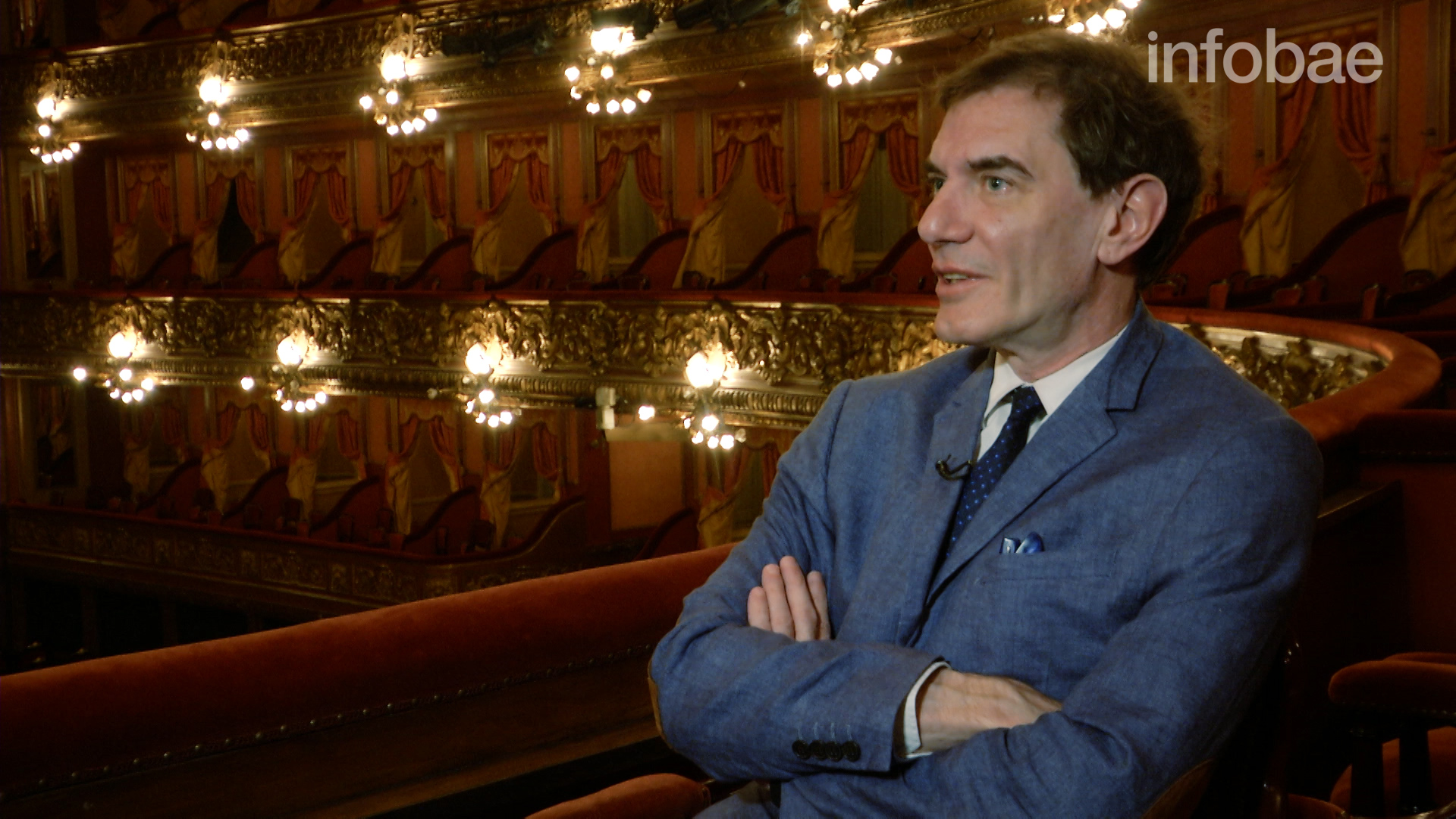 Lopérfido, cuando era director del Teatro Colón
