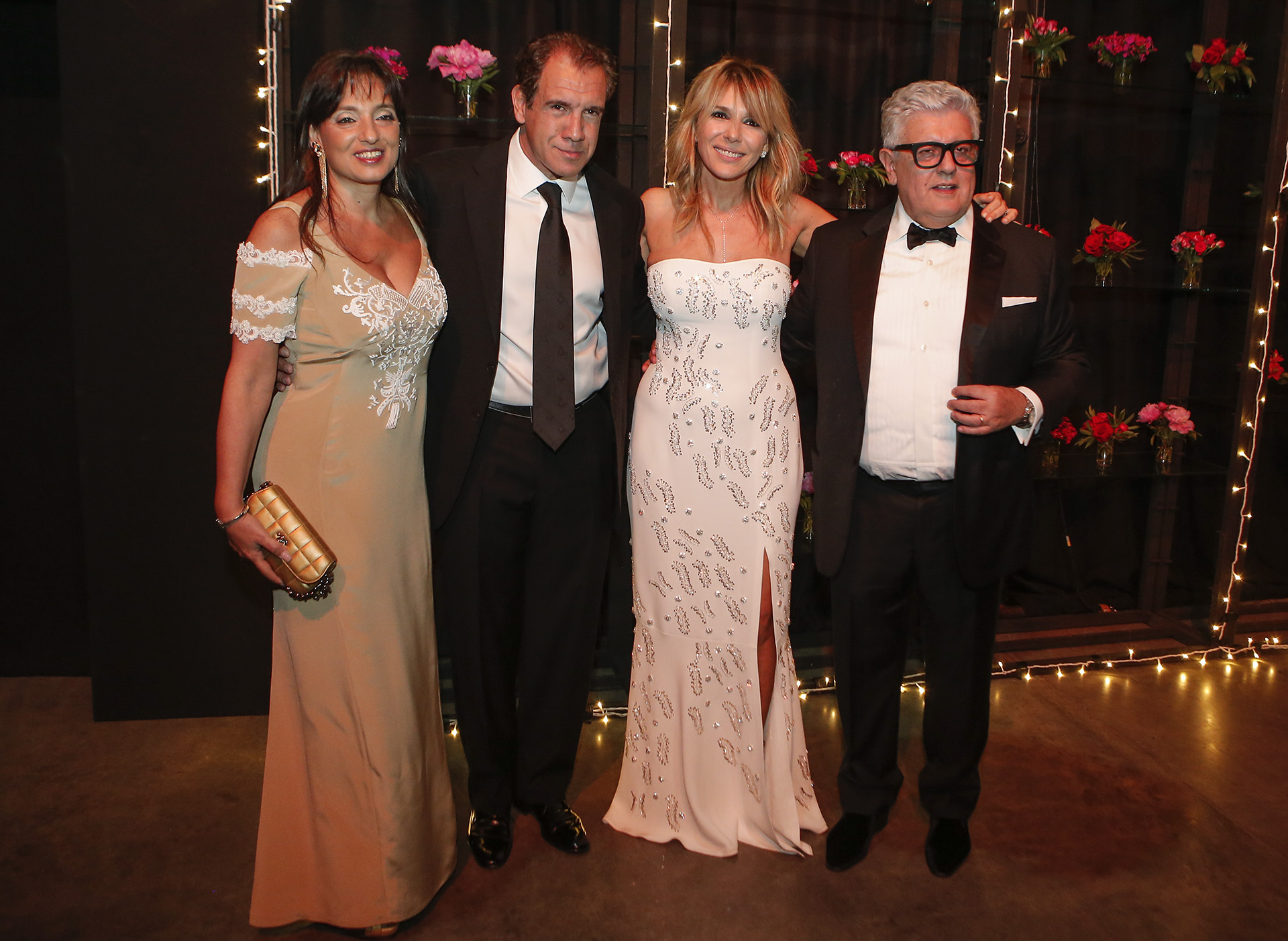 Daniel Hadad y Viviana Zocco junto a Carlos Gorosito y Grace Ratto