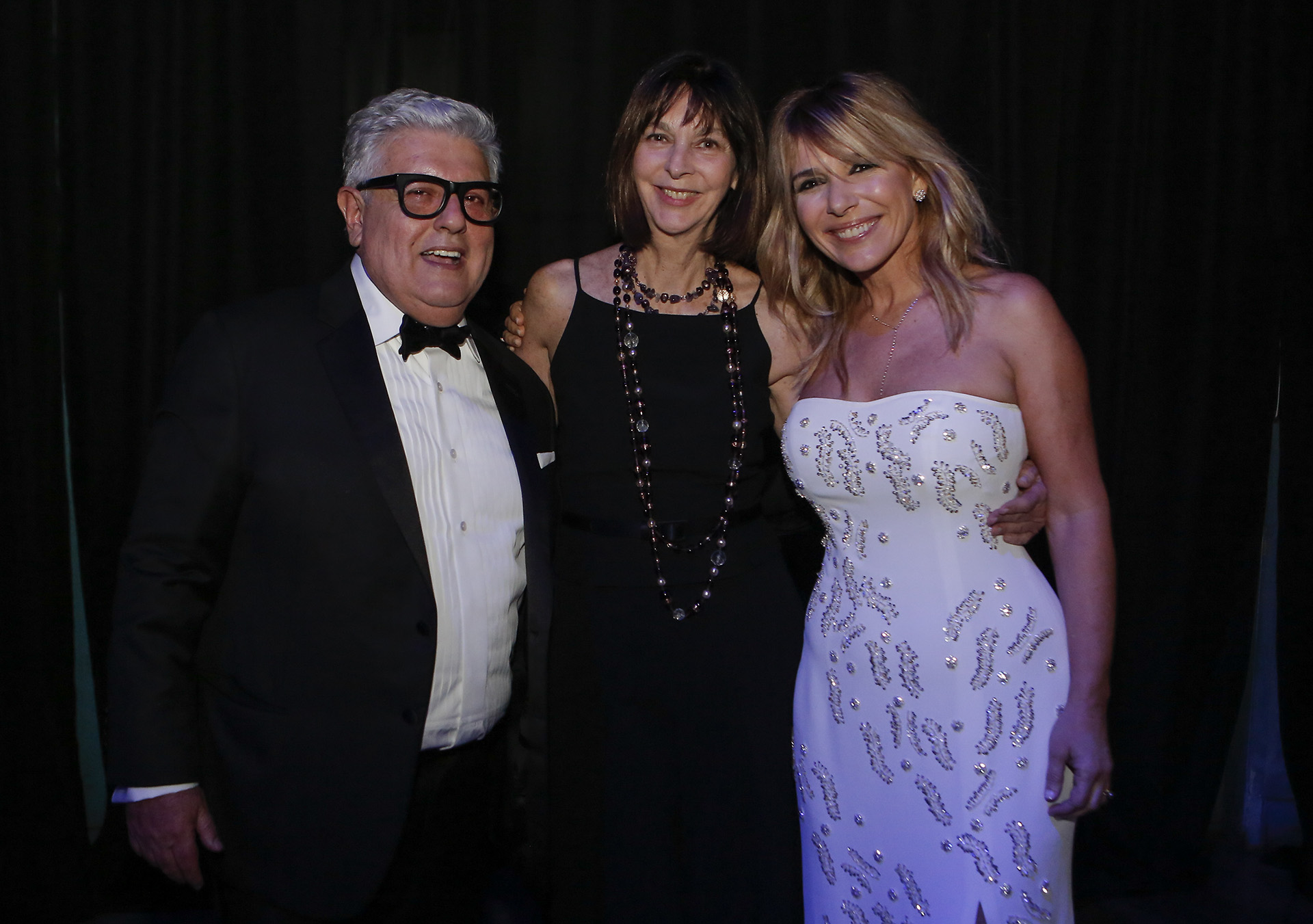 Laura Ocampo junto a Carlos Gorosito y Grace Ratto