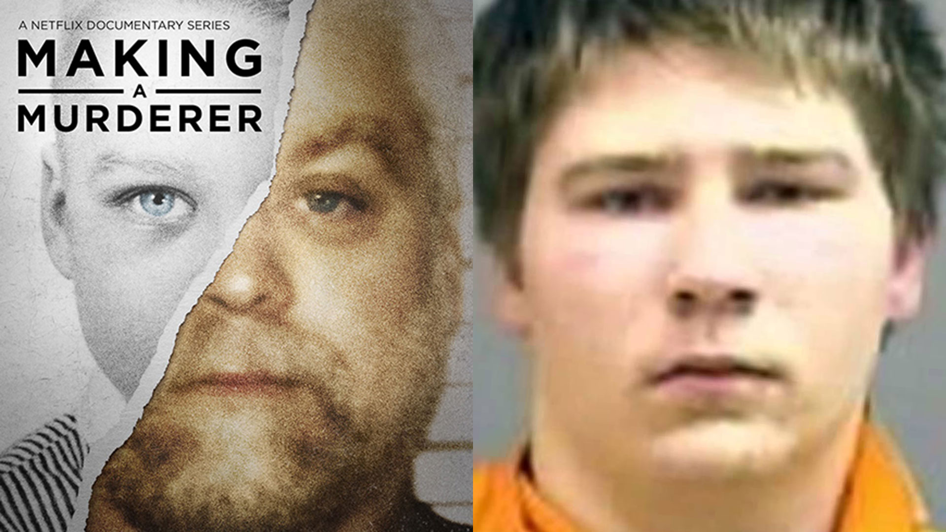 Steven Avery y su sobrino Brendan Dassey, en la portada de la serie de Netflix