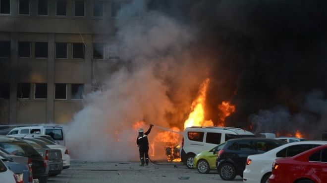 Los ataques terroritsas en dependencias del estado son usuales en el sur de Turquía (Reuters)