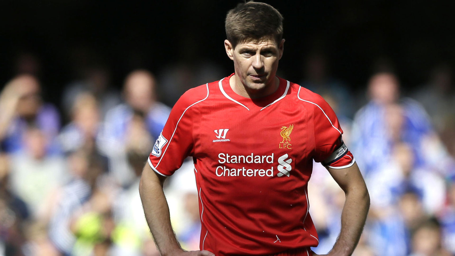Steven Gerrard, uno de los que se vieron afectados. En la Tragedia de Hillsborough, murió un primo suyo de 10 años (AP)