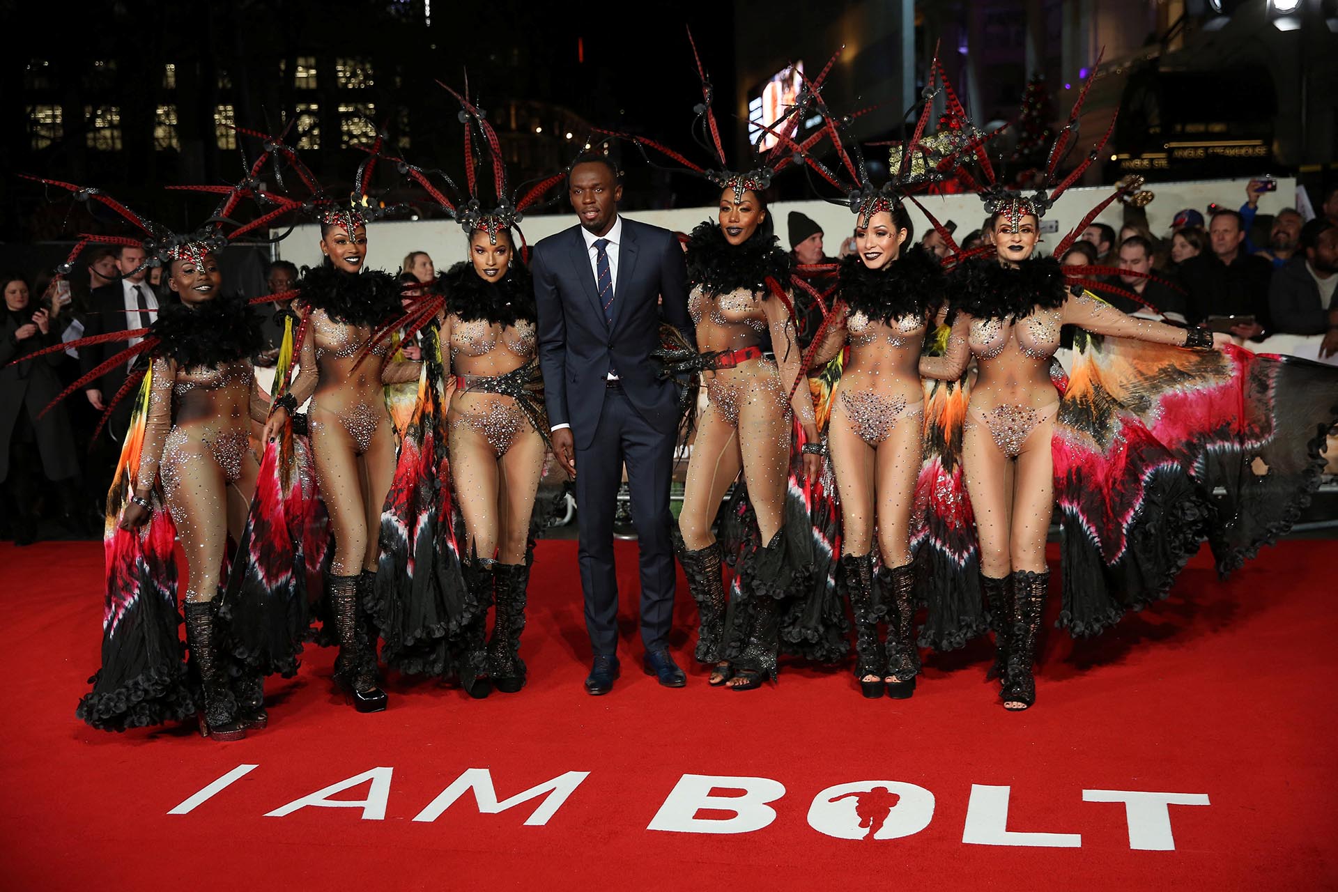 En noviembre de 2016, Usain Bolt lanzó “Soy Bolt” , la película sobre su vida (Reuters)