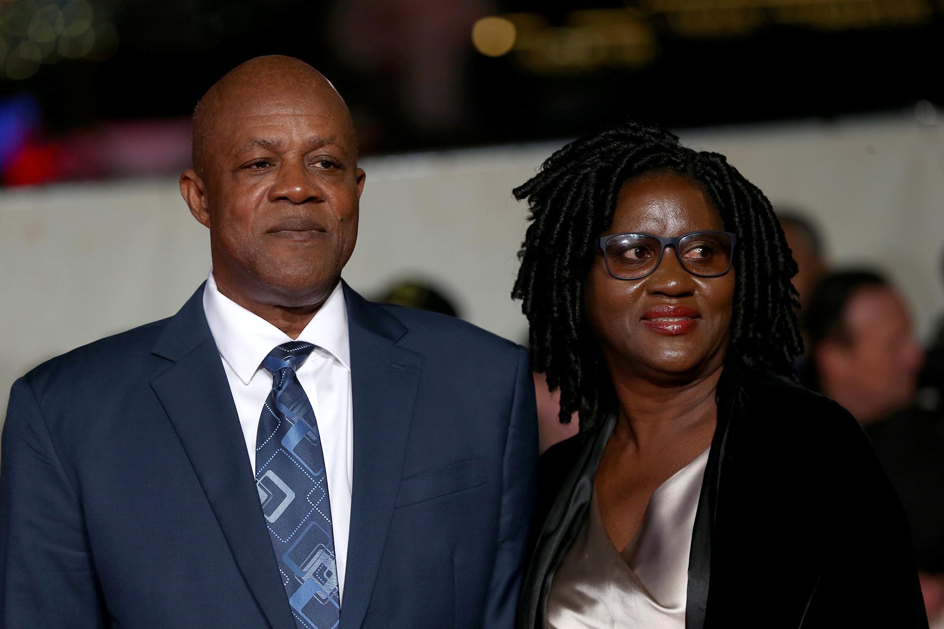 Los padres de Usain Bolt fueron invitados de lujo en el hotel en donde se realizó el evento