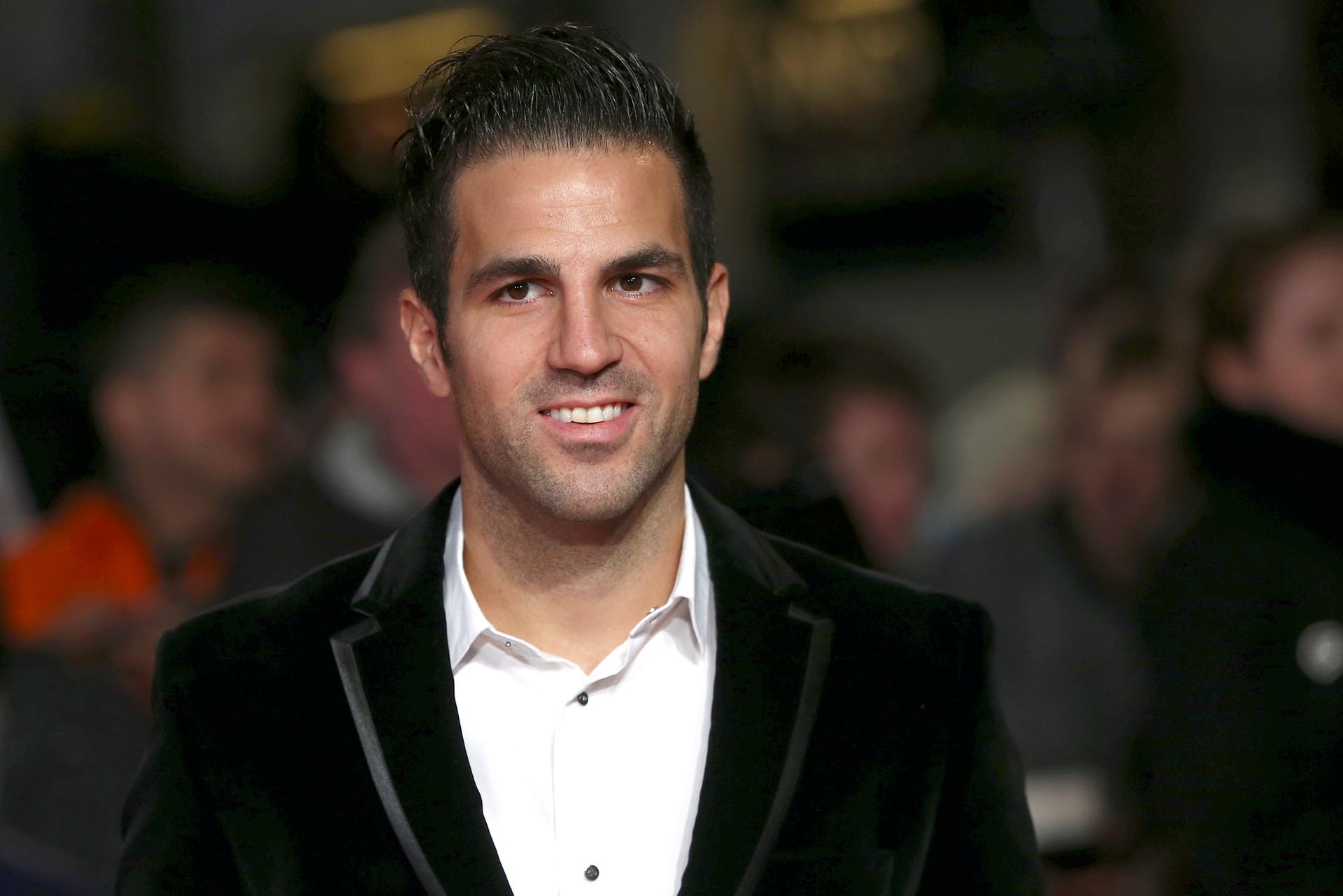 El futbolista español Cesc Fabregas fue otra de las figuras invitadas
