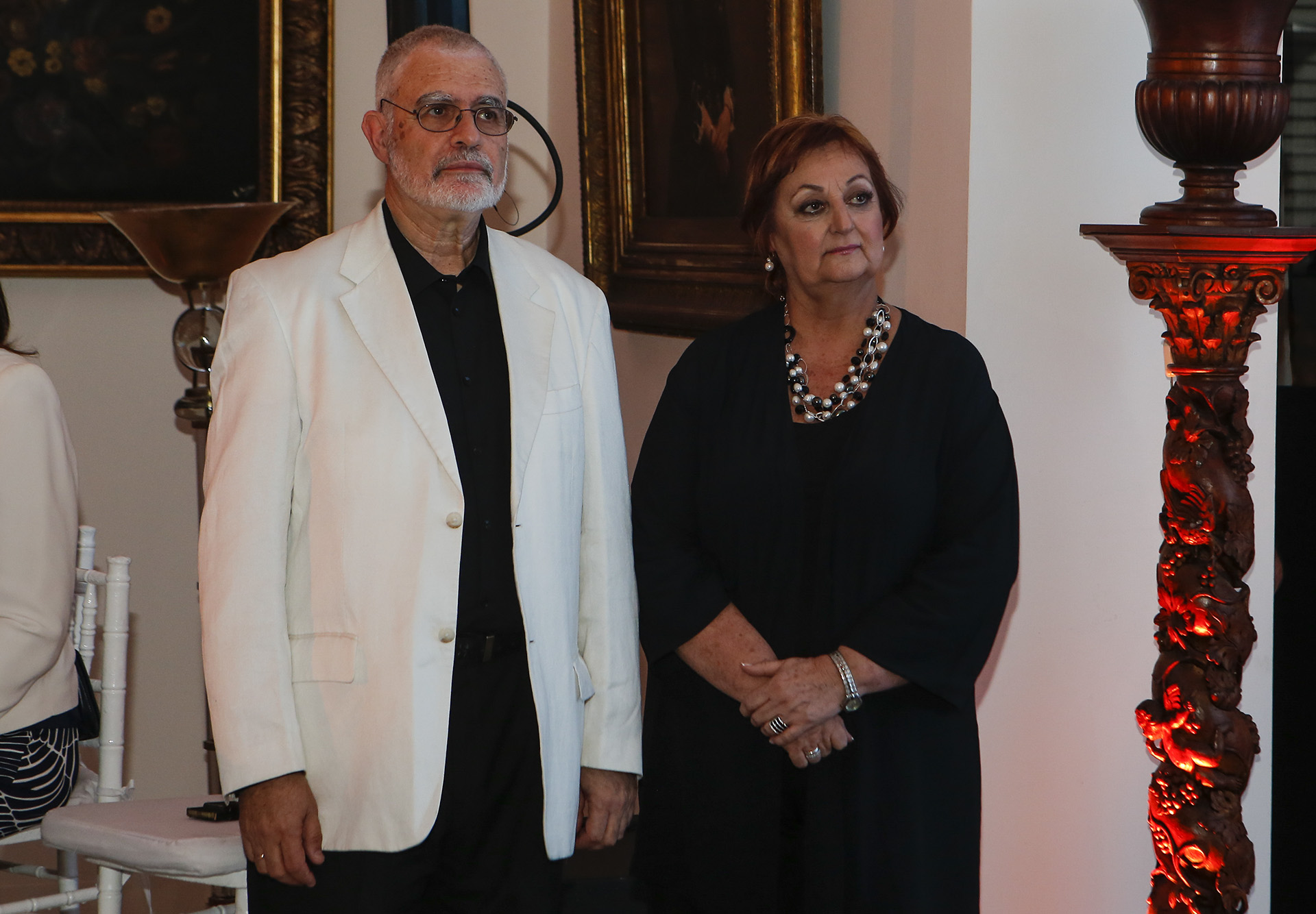 Benjamín Liberoff y Liliam Kechichian