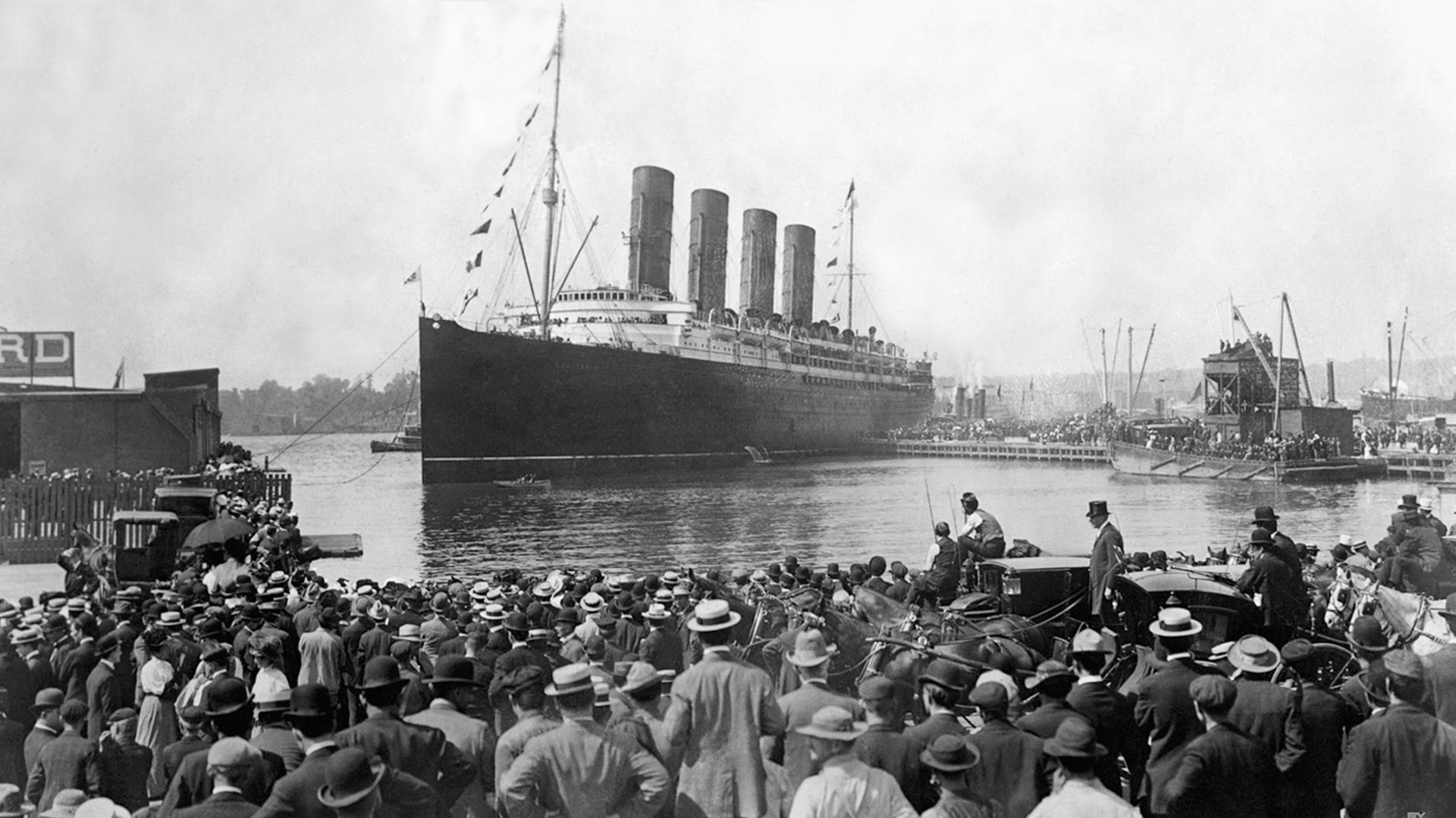 El Titanic fue construido en los astilleros de Belfast