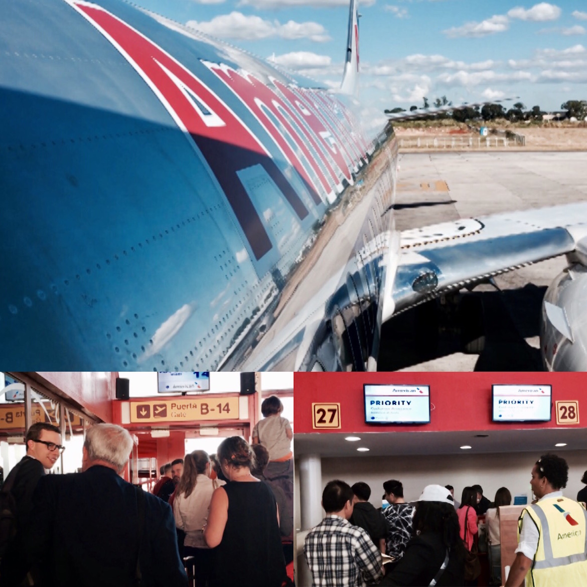 Infobae tomó el vuelo directo de American Airlines entre La Habana y Miami sólo un día después del viaje inaugural