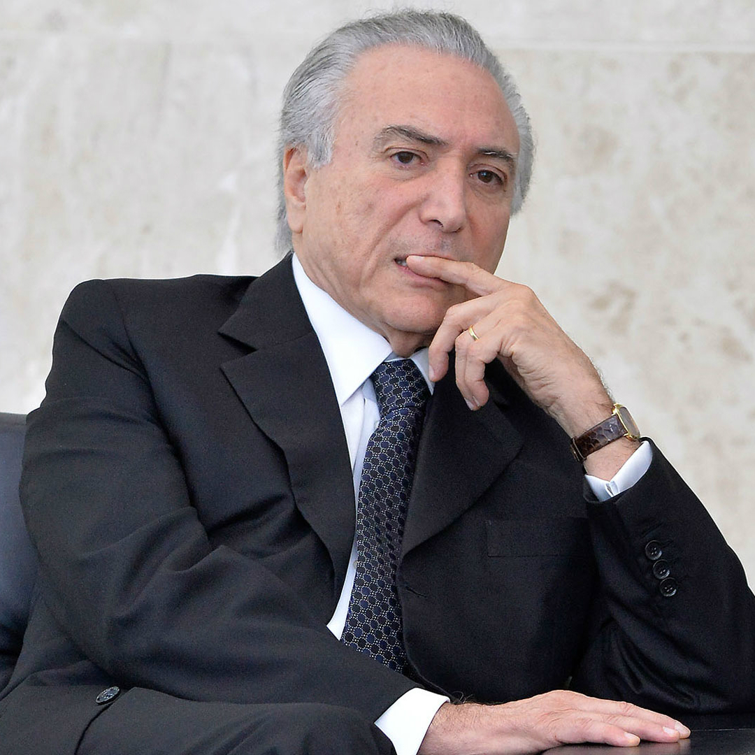 El presidente de Brasil, Michel Temer.