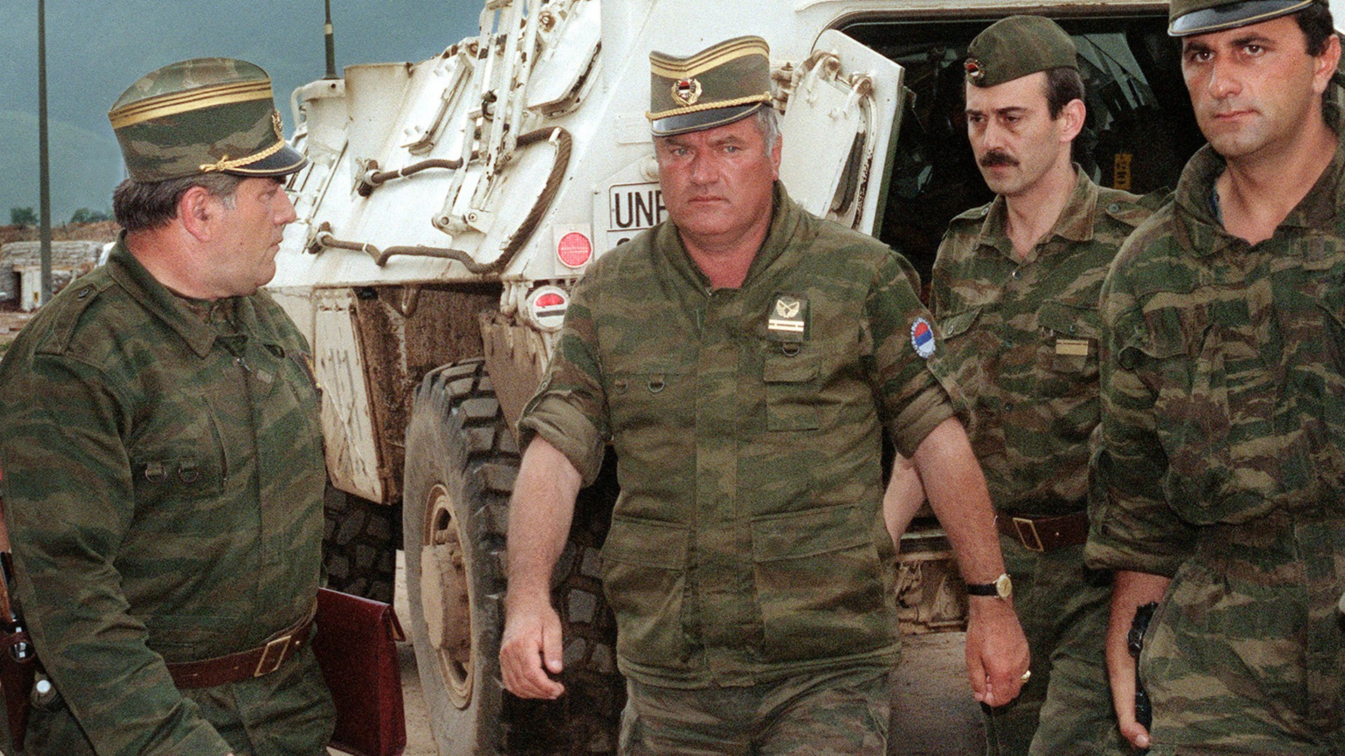 Ratko Mladic, “el carnicero de Srebrenica” (AFP)