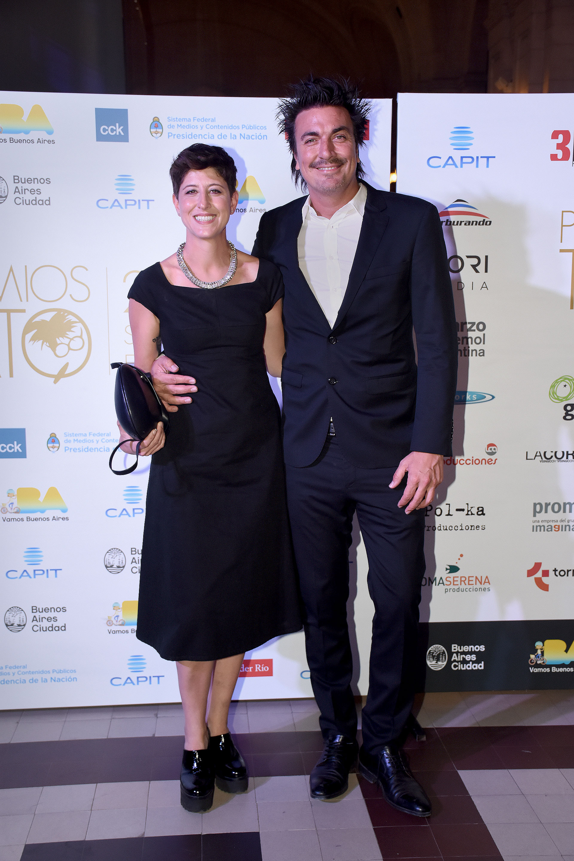 Joe Fernández en los Premios Tato 2016