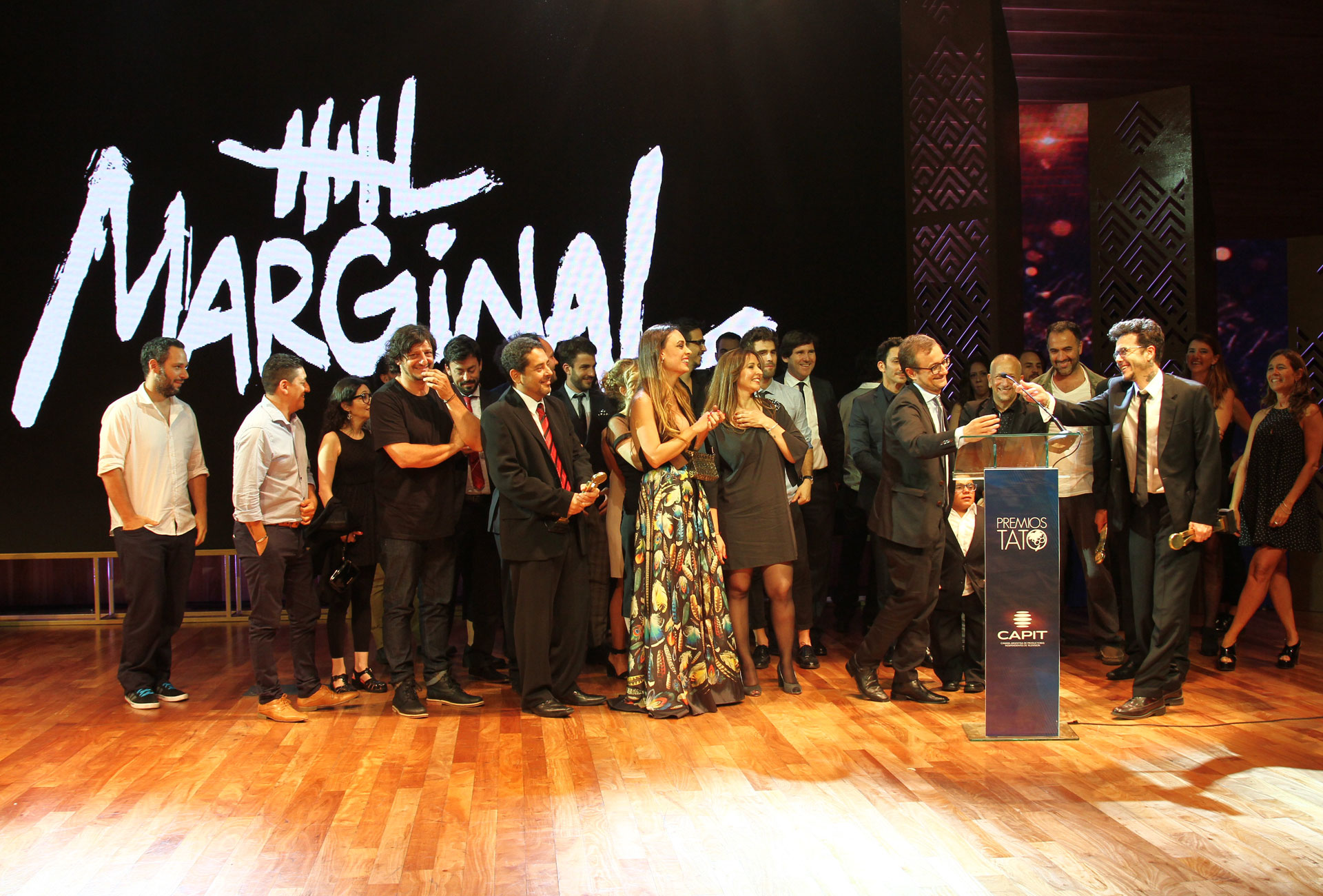 “El Marginal”, el gran ganador de la noche