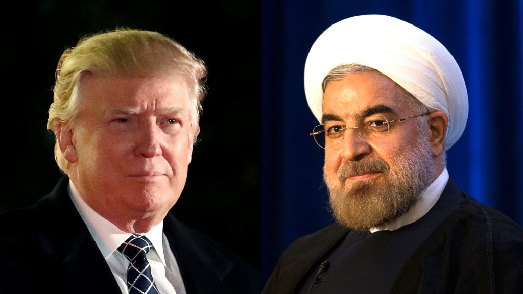 trump-rohani