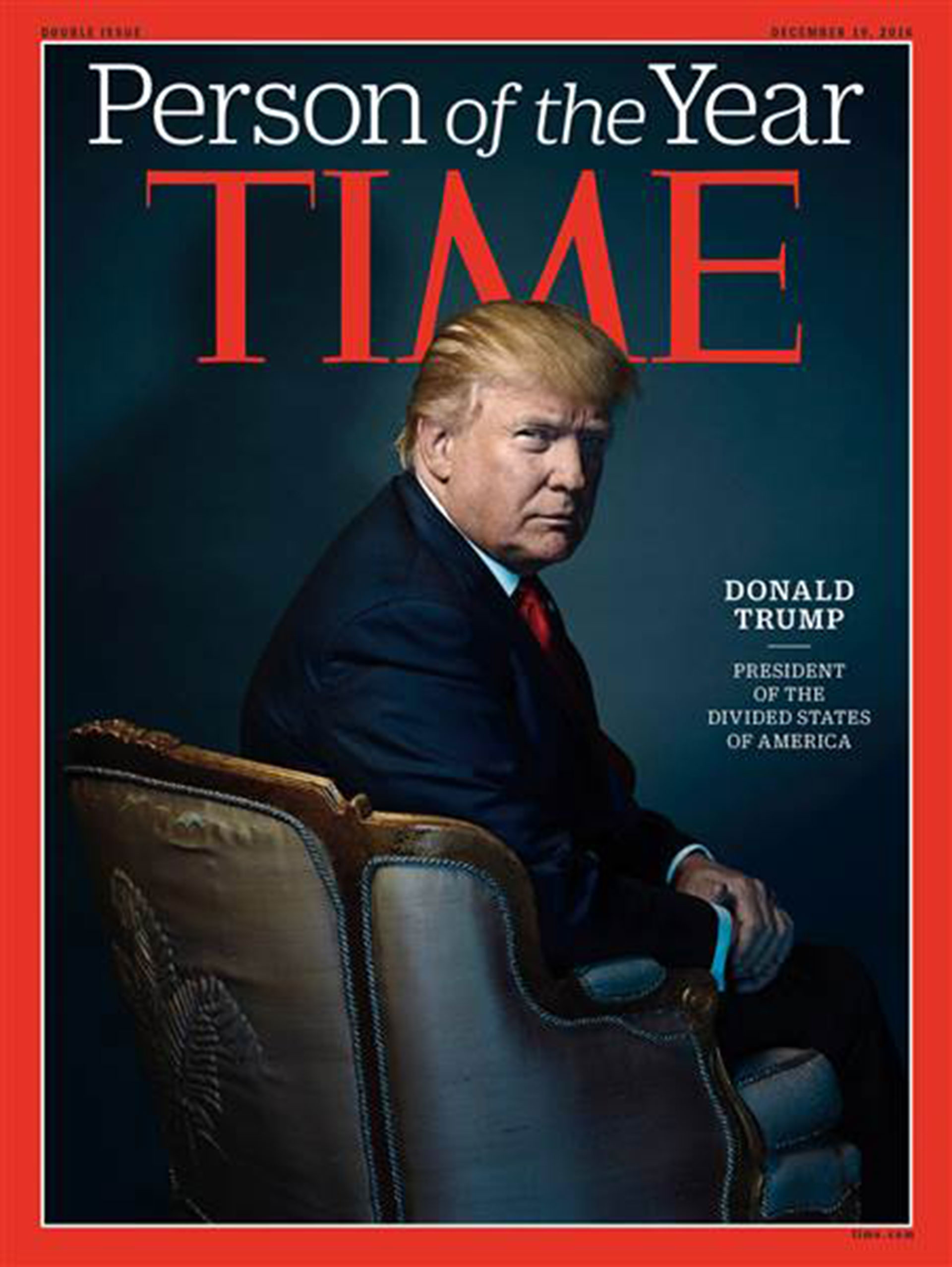“Estados Divididos de América”, la dura ironía de la revista Time