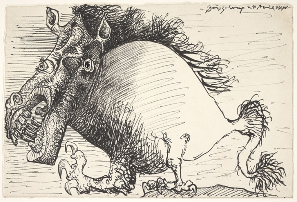 “Quimera”, 24 abril de 1935 (Boisgeloup) ©2016 Sucesión Picasso /SAVA, Buenos Aires