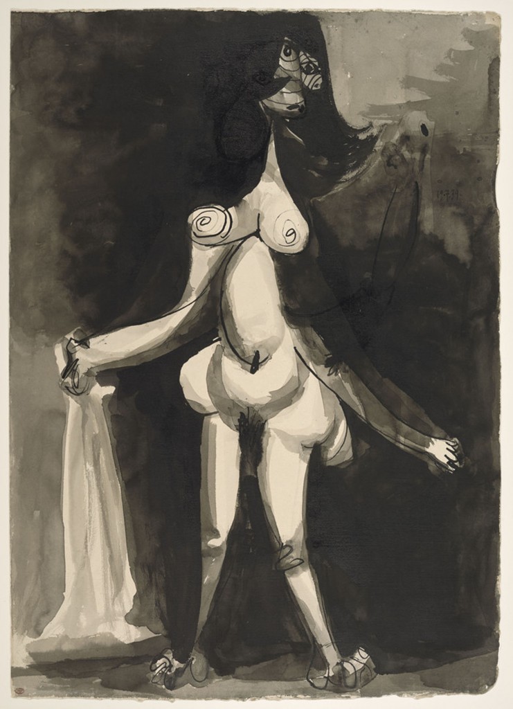 “Desnudo de pie”, 19 julio de 1939 (Antibes) ©2016 Sucesión Picasso /SAVA, Buenos Aires