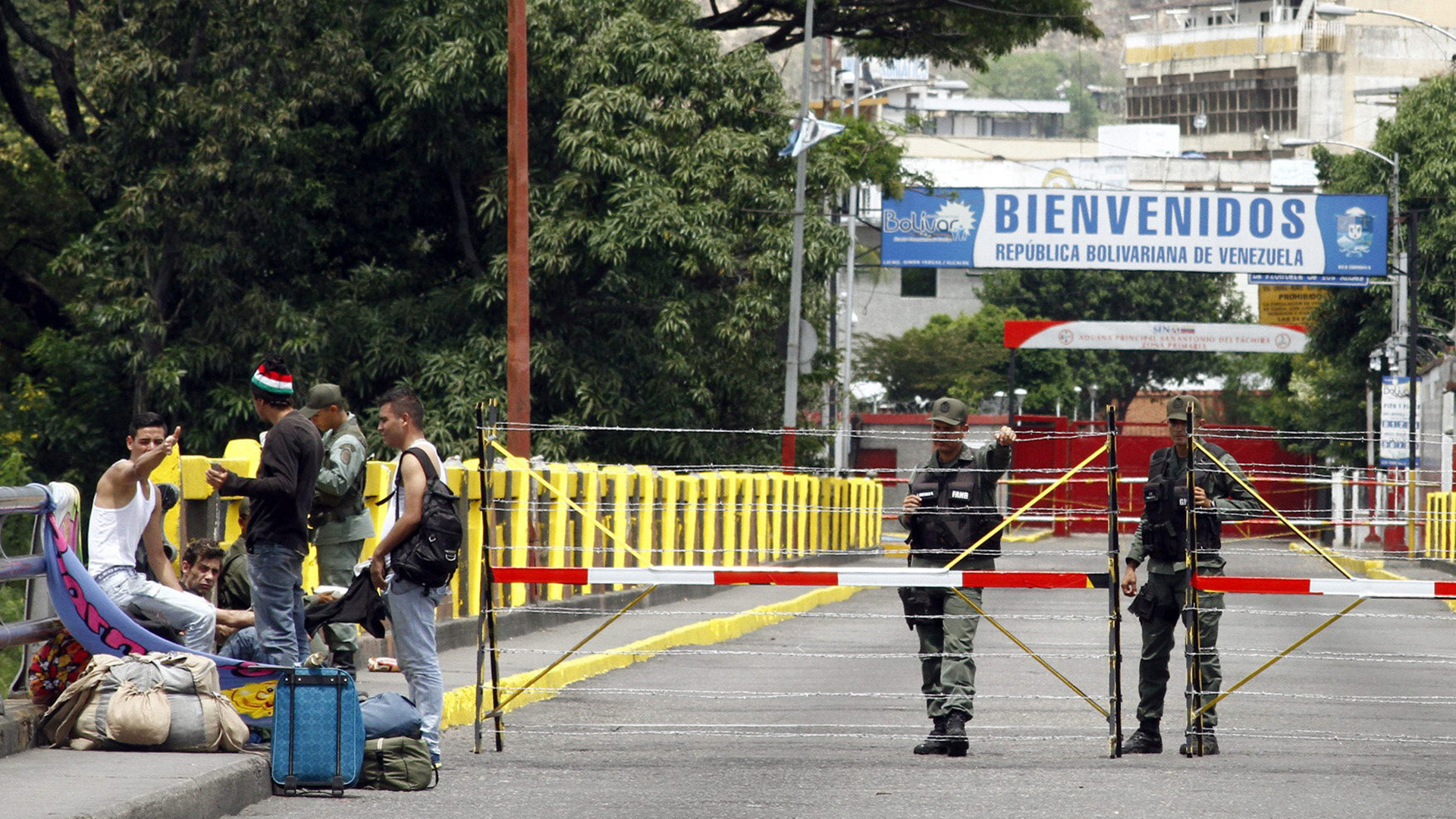 La frontera entre Colombia y Venezuela