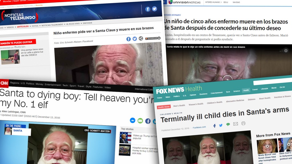 Los principales medios del mundo se hicieron eco de la noticia del niño de cinco años