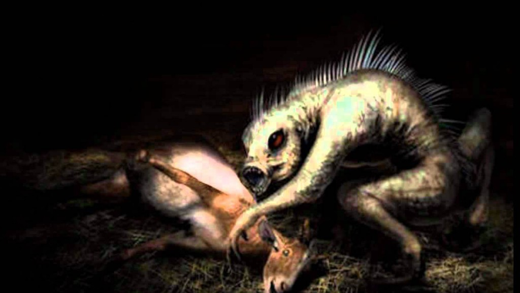 El chupacabra en una de sus primeras descripciones alienígenas