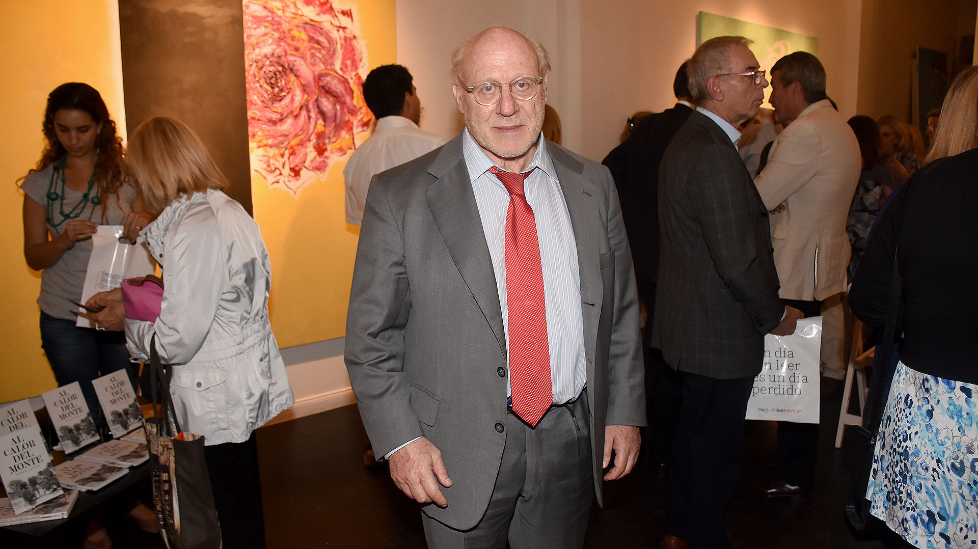 Julio César Crivelli, presidente de la Asociación Amigos del Museo Nacional de Bellas Artes