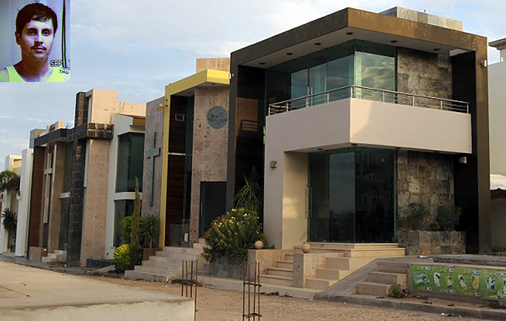 Mausoleo de la familia Guzmán, donde yace el hermano de “El Chapo”, Arturo Guzmán Loera. (Daily Mail)
