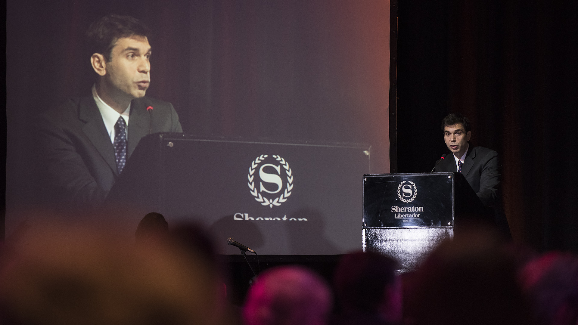 El presidente de ADEPA, Daniel Dessein, durante su discurso en la cena anual /// Fotos: Adrián Escandar