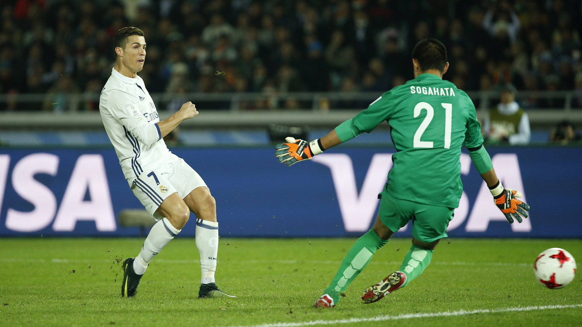 El portugués aportó tres goles y es el primero en hacerlo en la final de un Mundial de Clubes