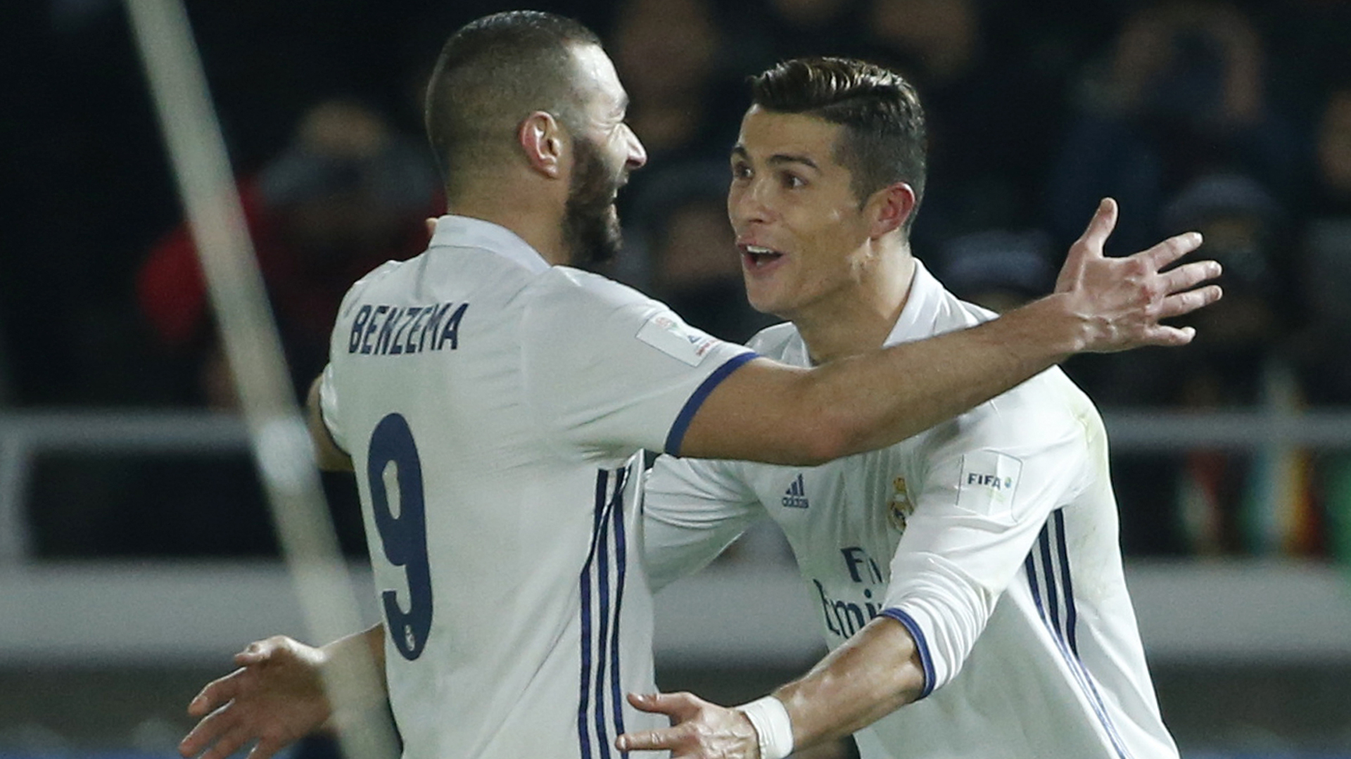 Cristiano Ronaldo y Karim Benzema, las dos caras de la victoria del Real Madrid