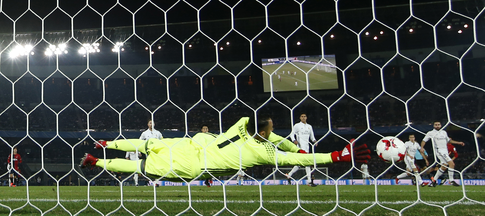 Gaku Shibasaki logró convertir por duplicado ante el poderoso Real Madrid