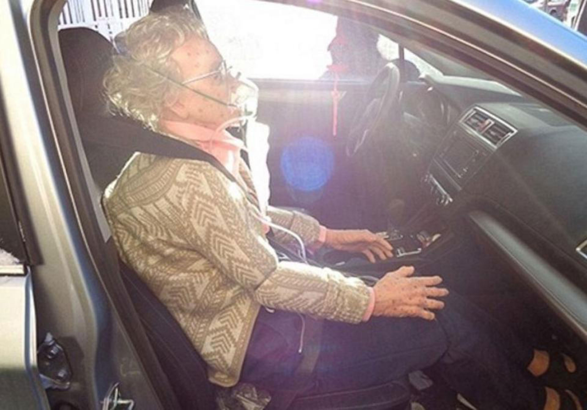 El maniquí era tan real que hasta los policías pensaron que era una anciana congelada (Crédito: Policía de Nueva York)