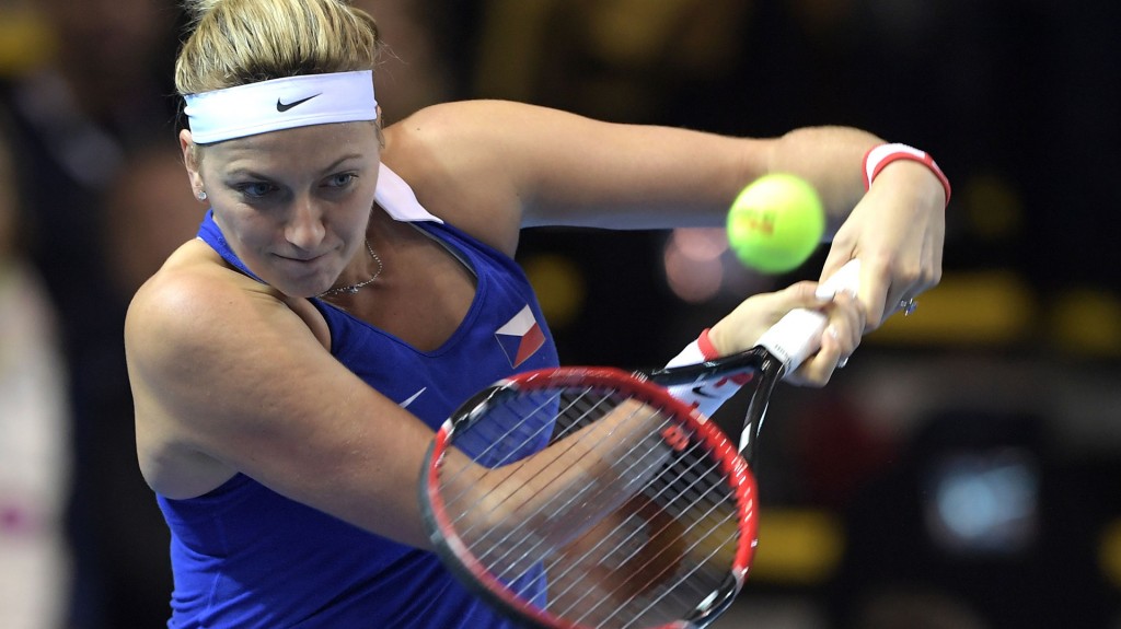 Petra Kvitova, de 26 años, se recuperaba de una fractura por estrés en un pie, sufrida en la Copa Hopman (AFP)
