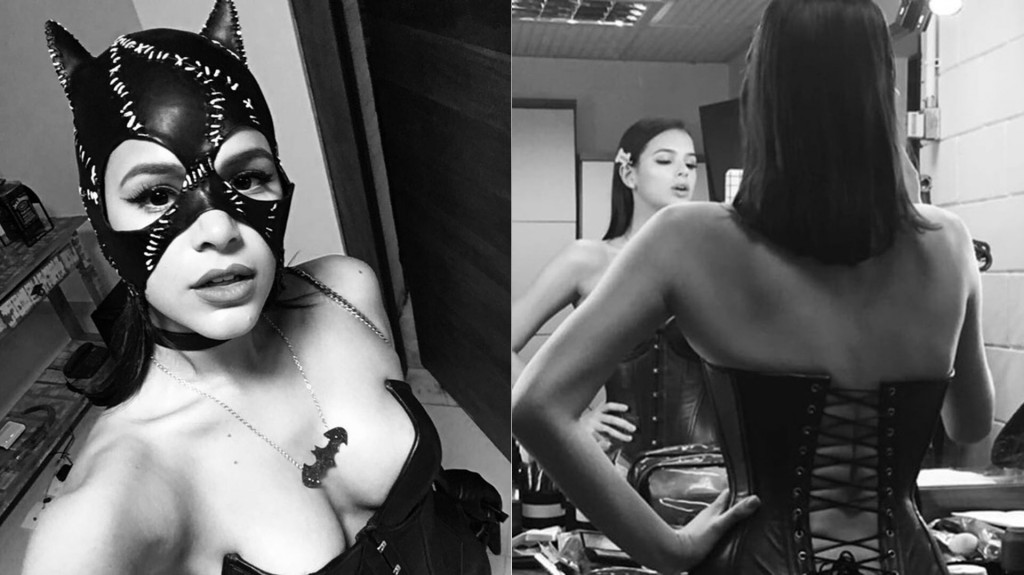 Bruna Marquezine se mostró en Instagram disfrazada de Gatúbela