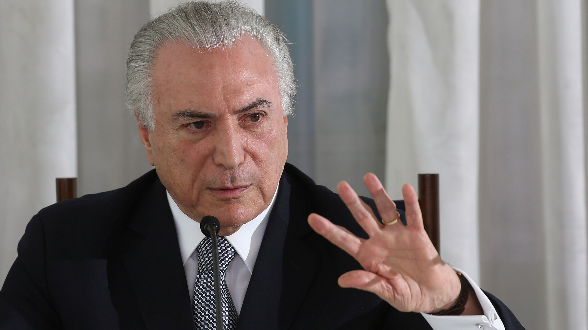 Michel Temer, presidente de Brasil (Reuters)