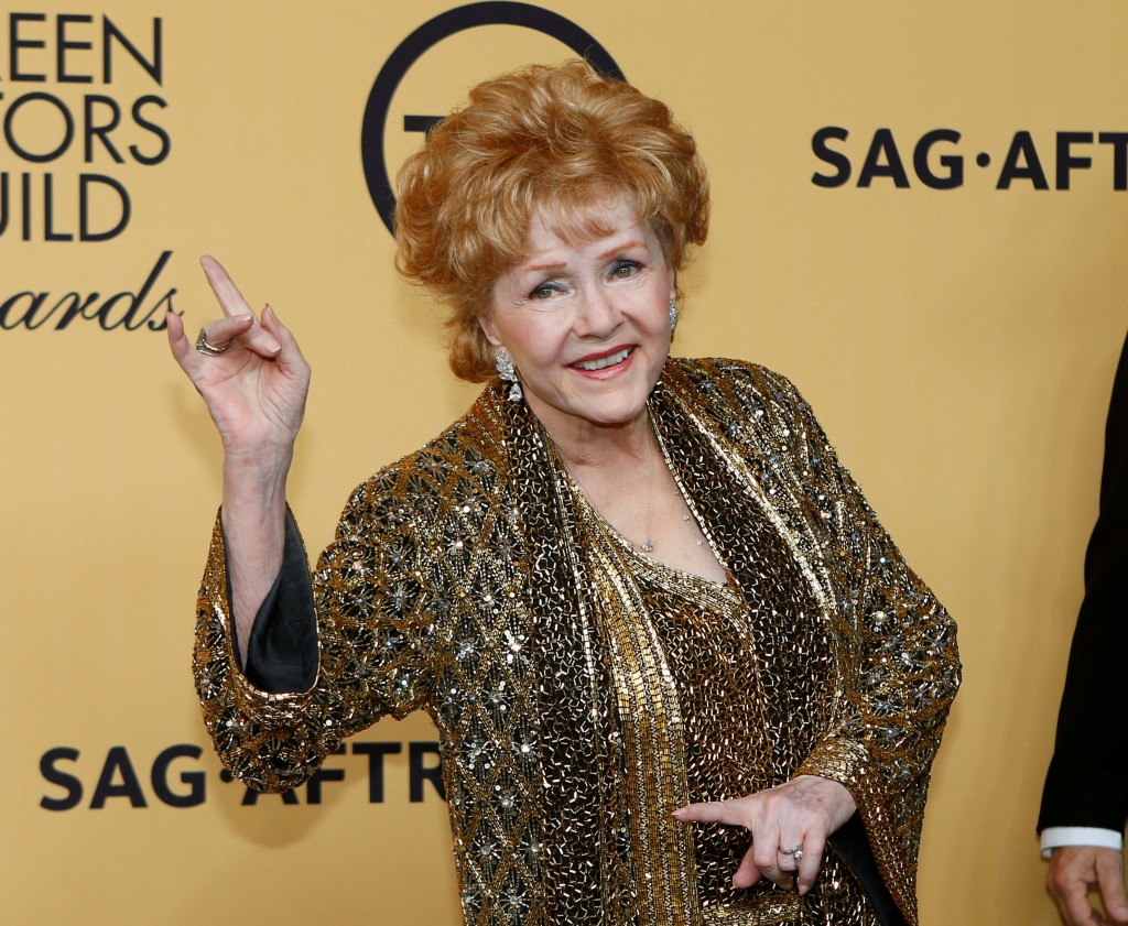 Aceptando el premio Lifetime Achievement award duramte el evento de los guionistas de Hollywood, en 2015 (Reuters)