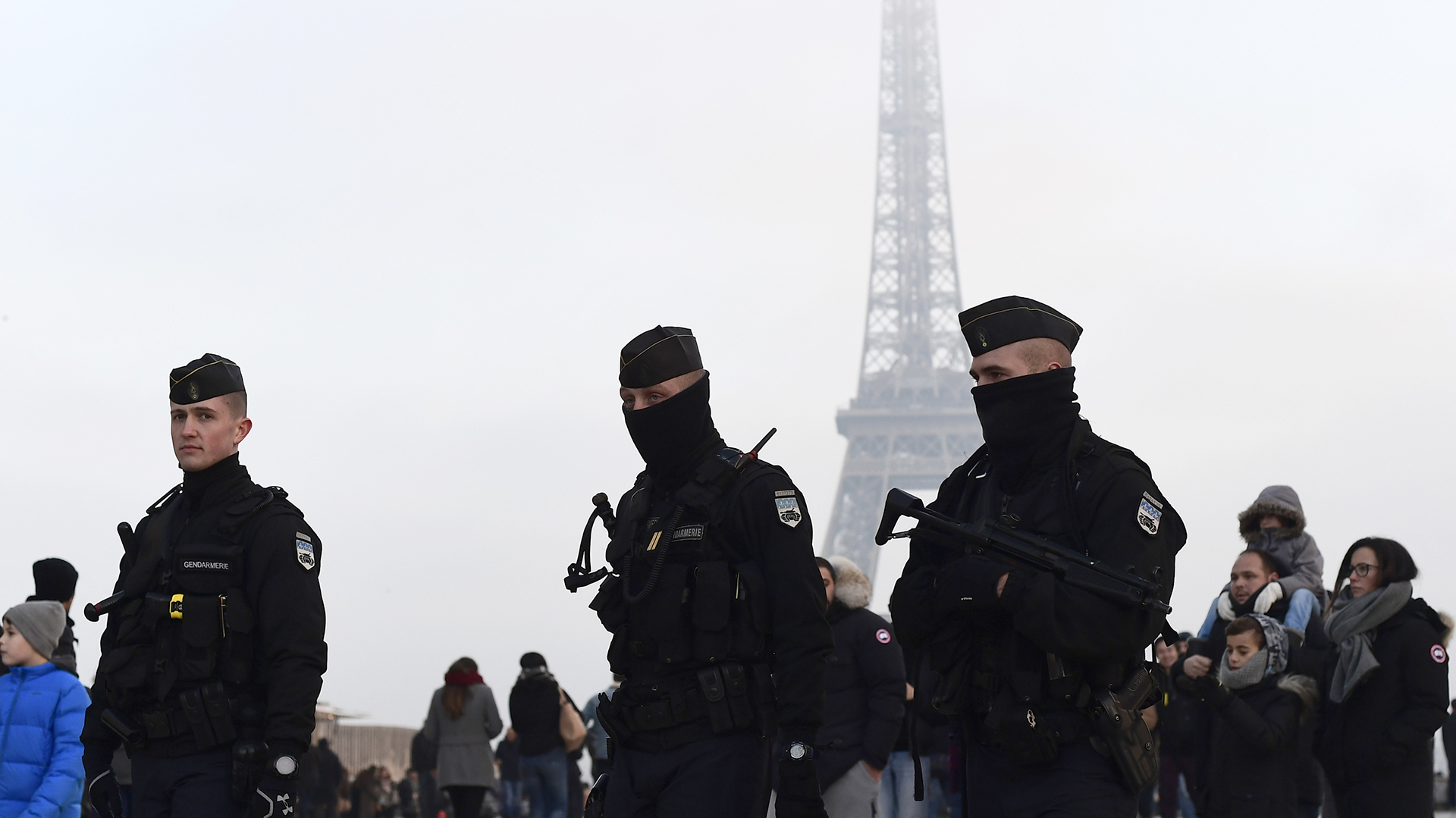 En París se incrementaron las medidas de seguridad ante el temor de atentados terroristas (AFP)