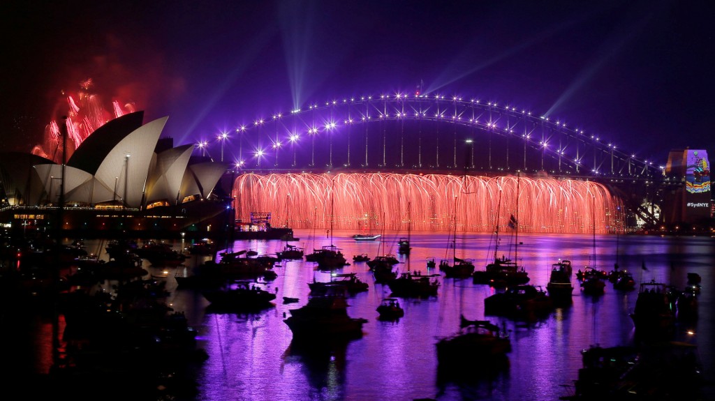 Sídney se destaca por su impresionante show de fuegos artificiales (Reuters)