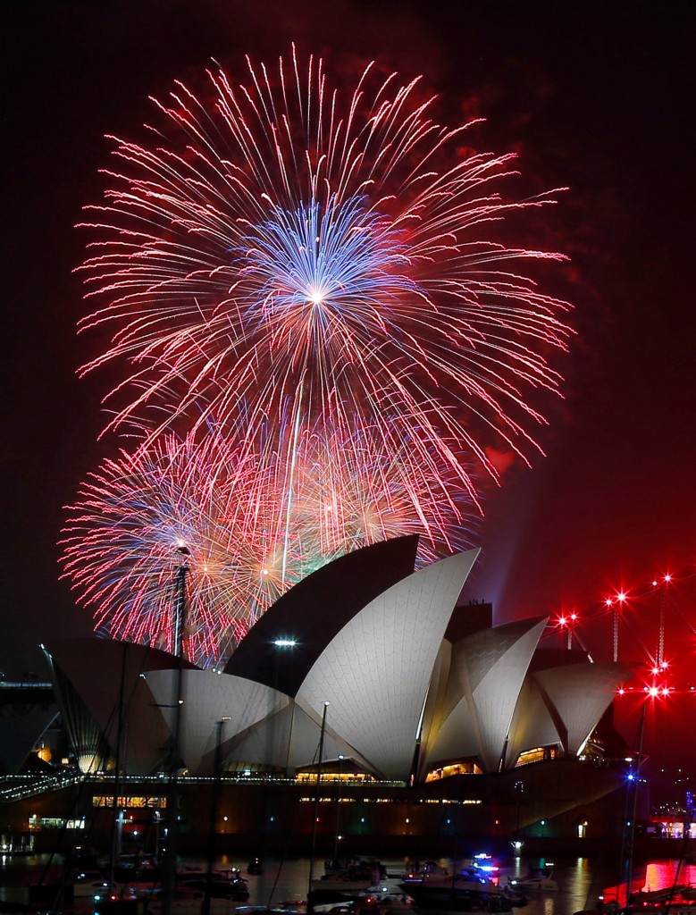 Australia es uno de los primeros países en recibir el año nuevo (Reuters)